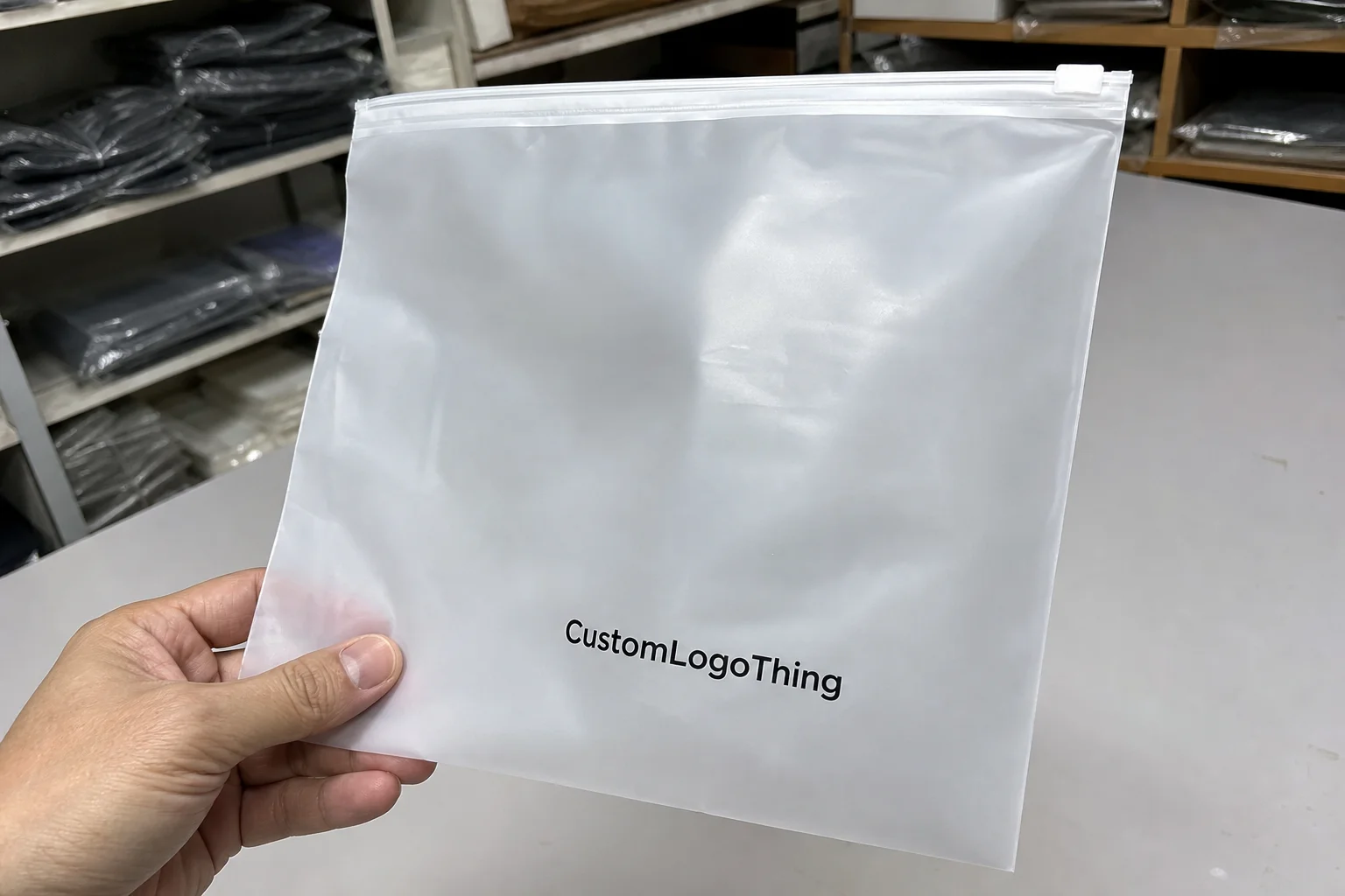Buy Zipper Packaging Bags Bulk Low MOQ Without Drama