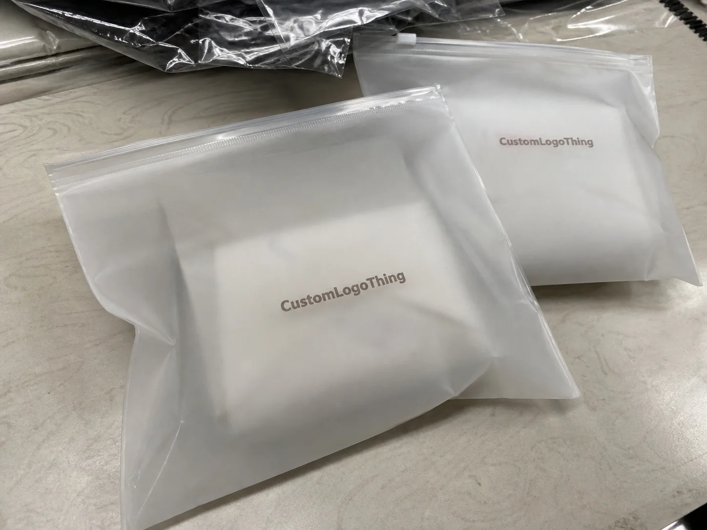 Custom Plastic Packaging Bags Low MOQ: Request a Quote