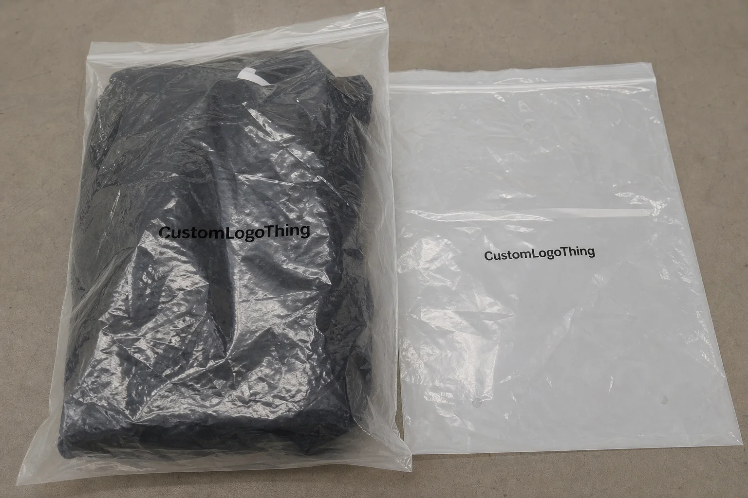 garment poly bags for nonprofit campaigns supplier quote checklist - CustomLogoThing product photo