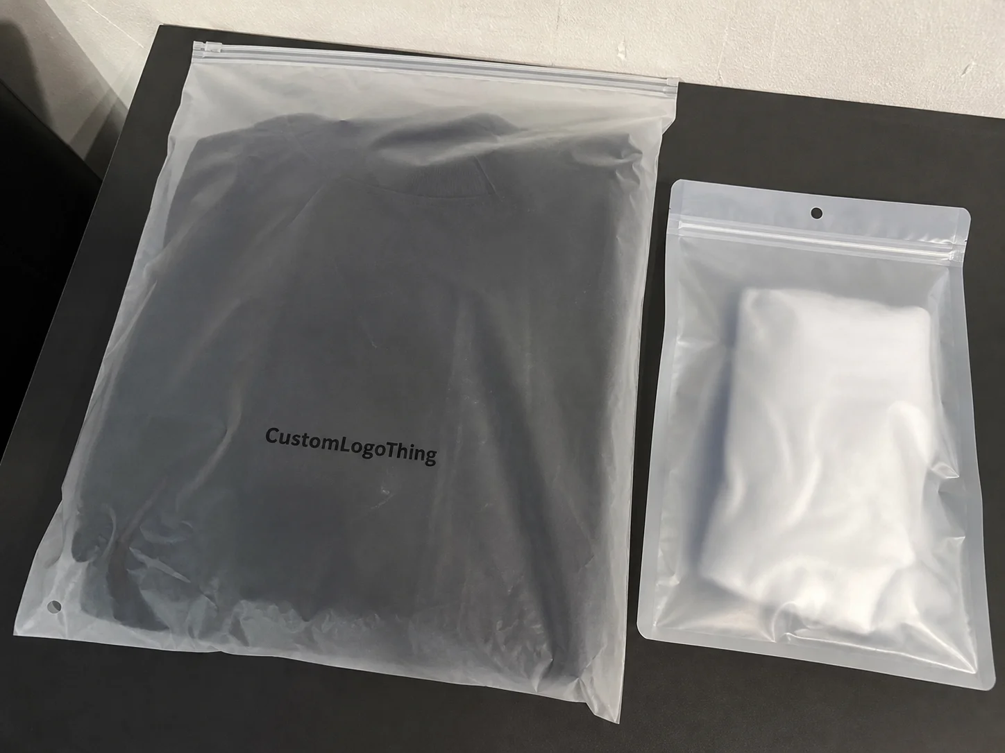 garment poly bags for streetwear labels supplier quote checklist - CustomLogoThing product photo