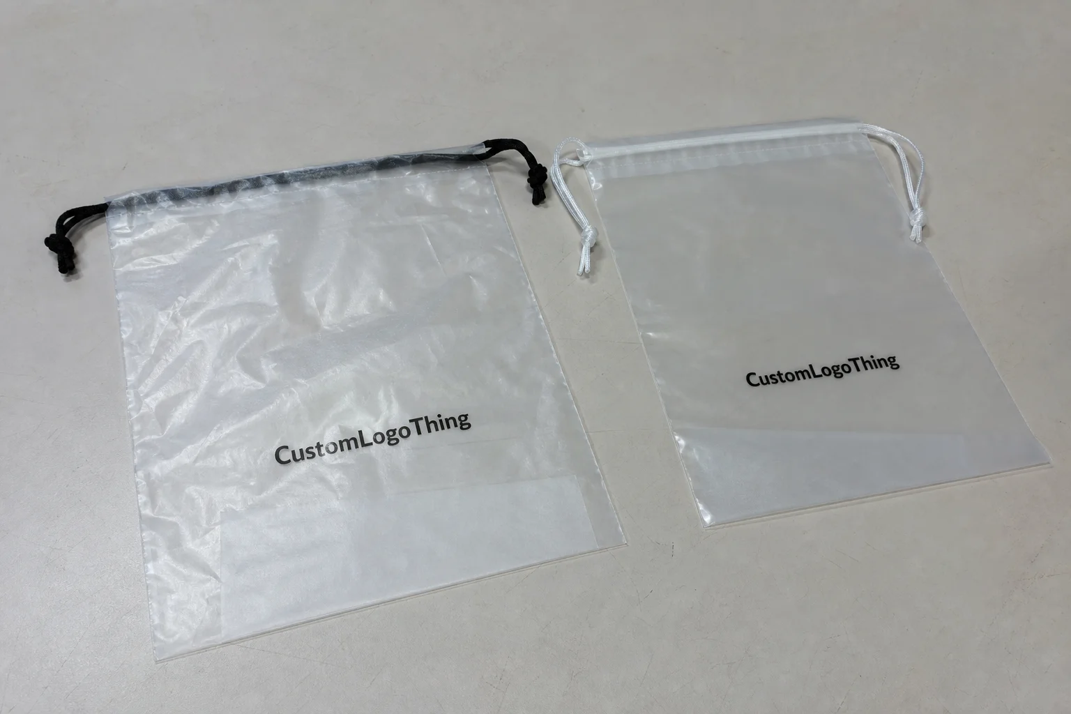 garment poly bags for ecommerce brands sample approval workflow - CustomLogoThing product photo