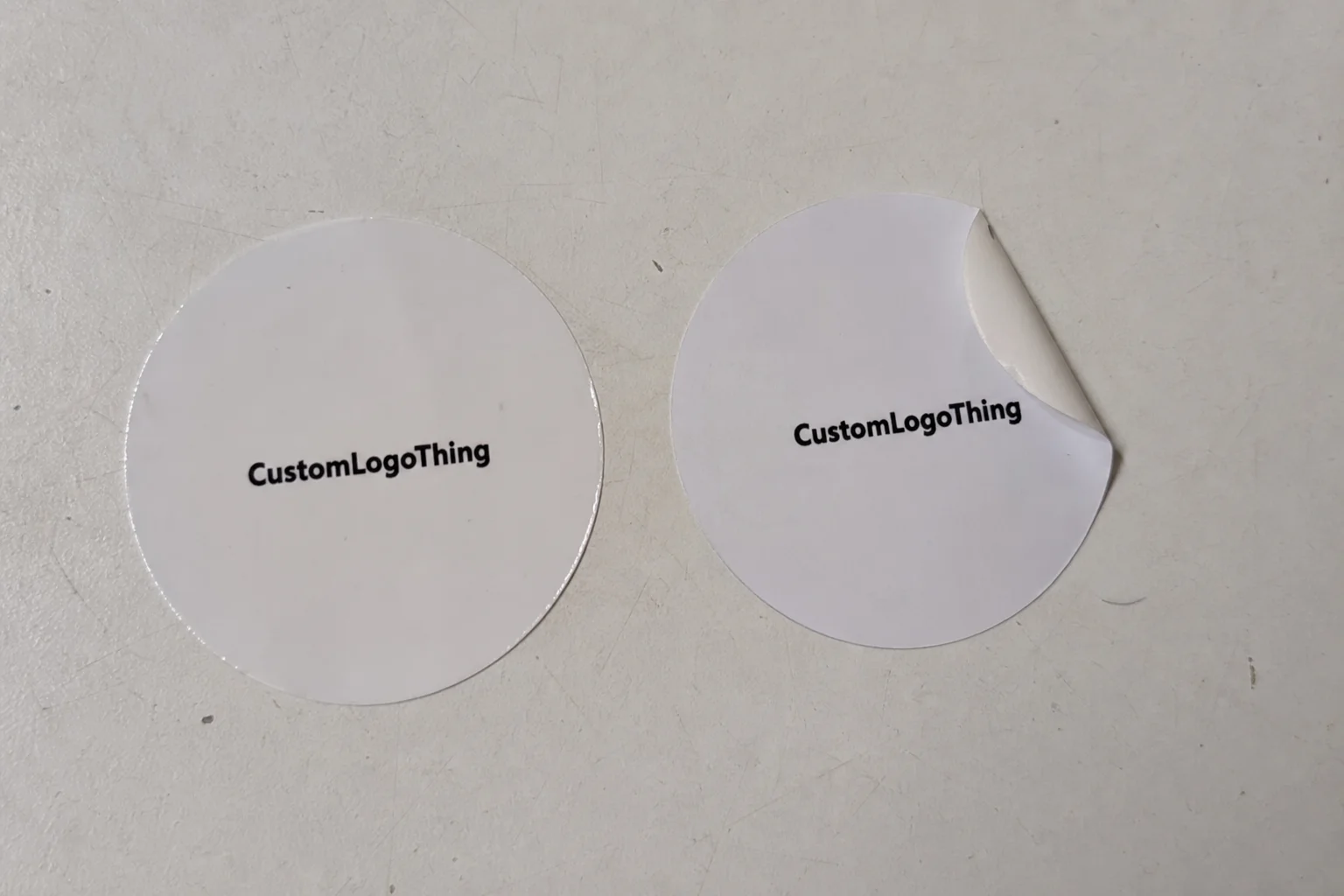 Vinyl Stickers Low MOQ Custom Order for Small Brands