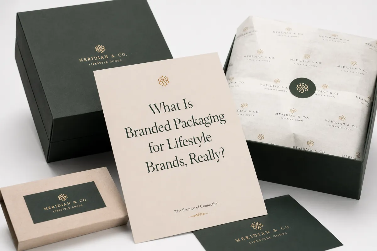 What Is Branded Packaging for Lifestyle Brands, Really? - CustomLogoThing packaging example