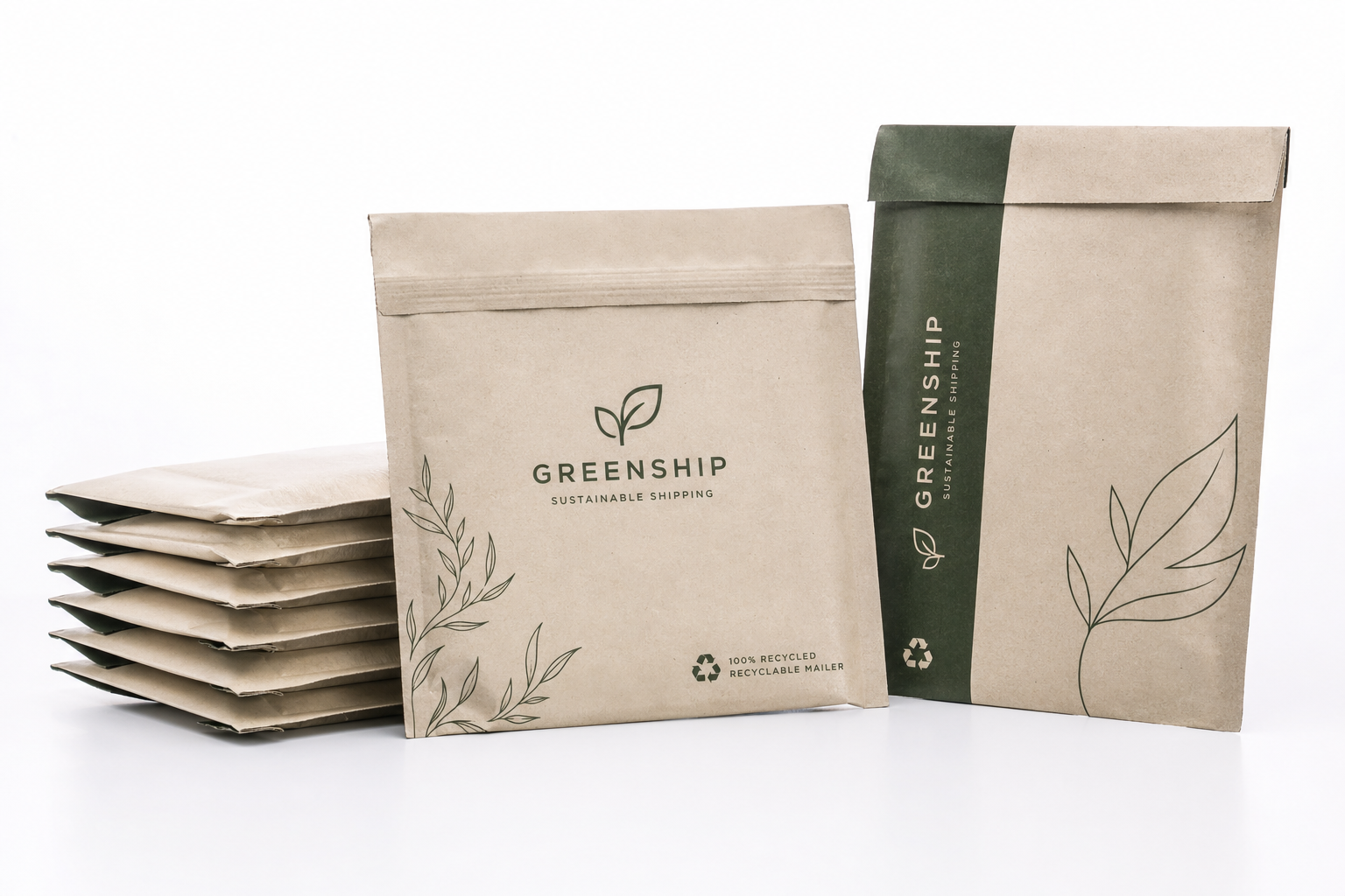 Order Branded Recycled Mailers With Your Logo Fast