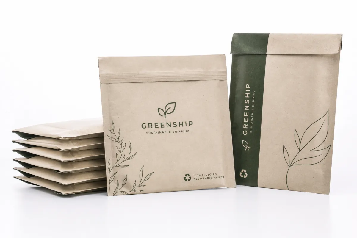 Order Branded Recycled Mailers With Your Logo Fast