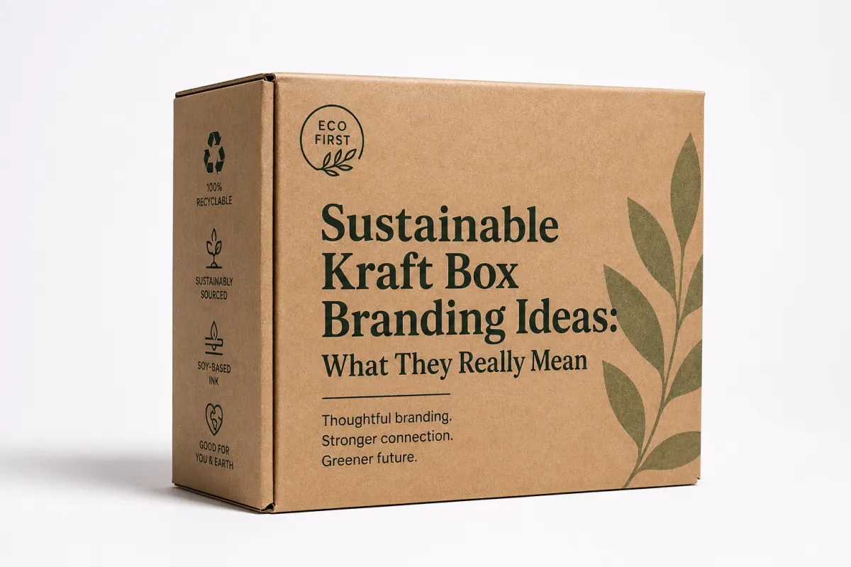 Sustainable Kraft Box Branding Ideas Better