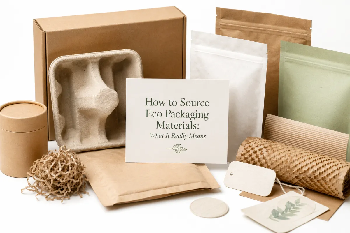 Source Eco Packaging Materials Without Guesswork