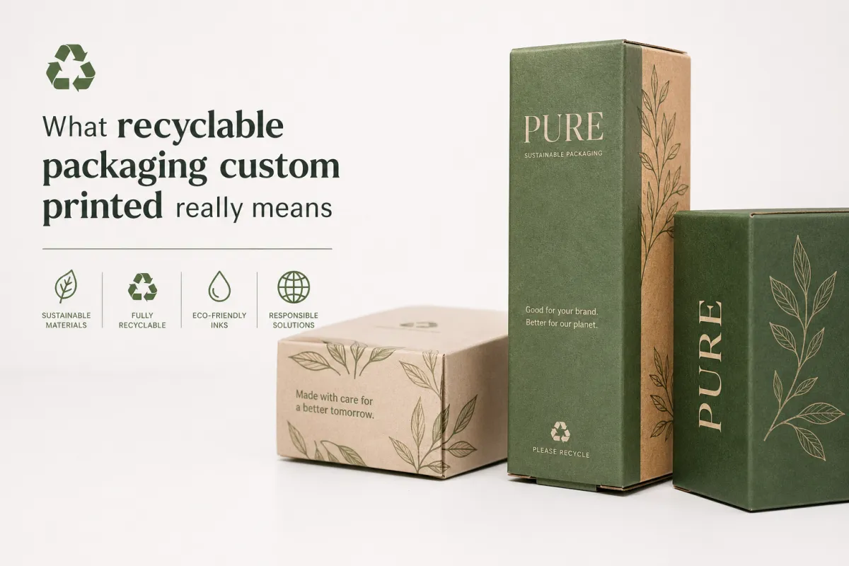 Recyclable Packaging Custom Printed: Buyer Brief