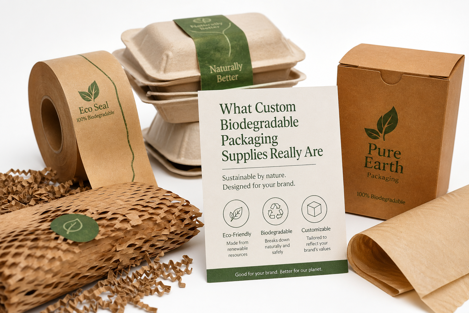 Custom Biodegradable Packaging Supplies: A Practical Guide