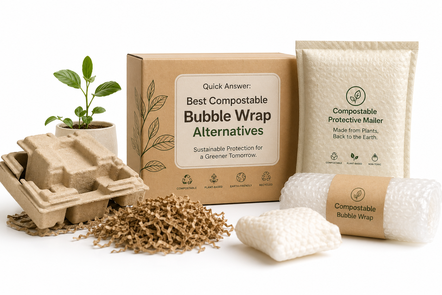 Best Compostable Bubble Wrap Alternatives: Honest Picks