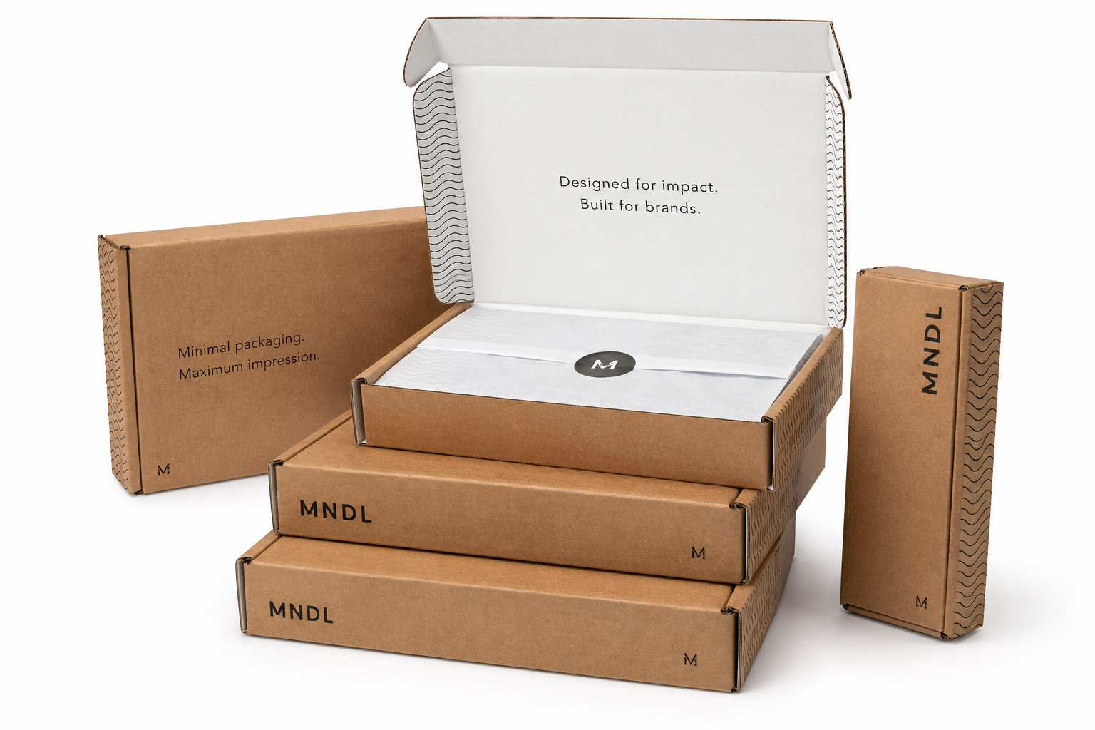 Buy Minimalistic Corrugated Mailers Wholesale Today