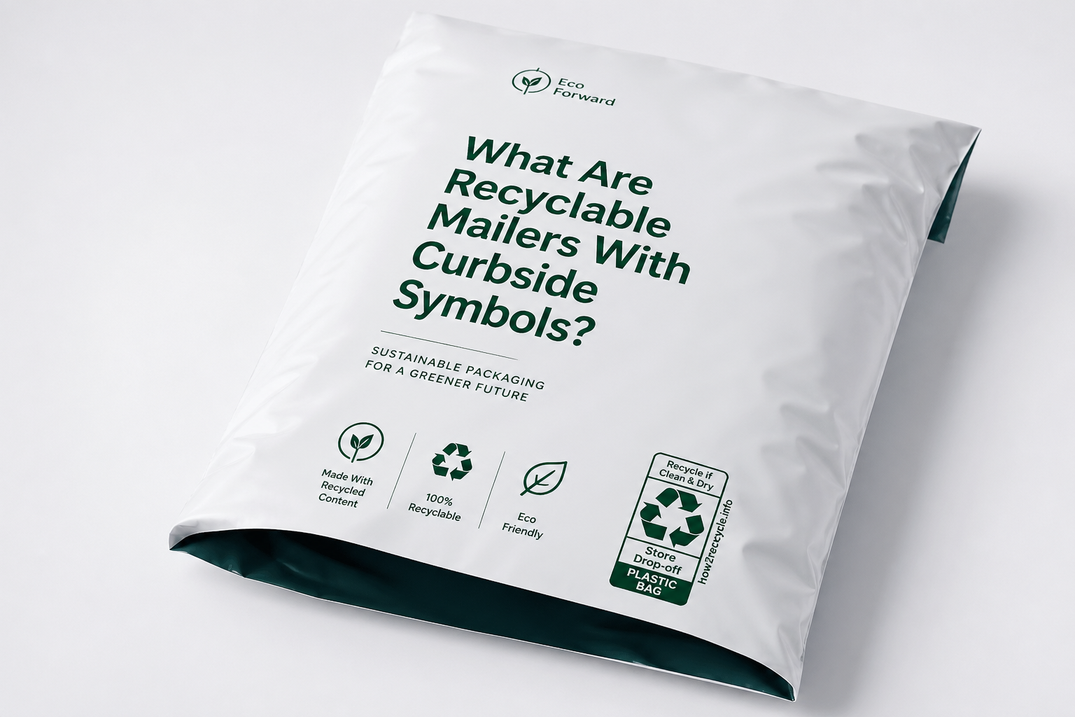 Recyclable Mailers With Curbside Symbols Explained