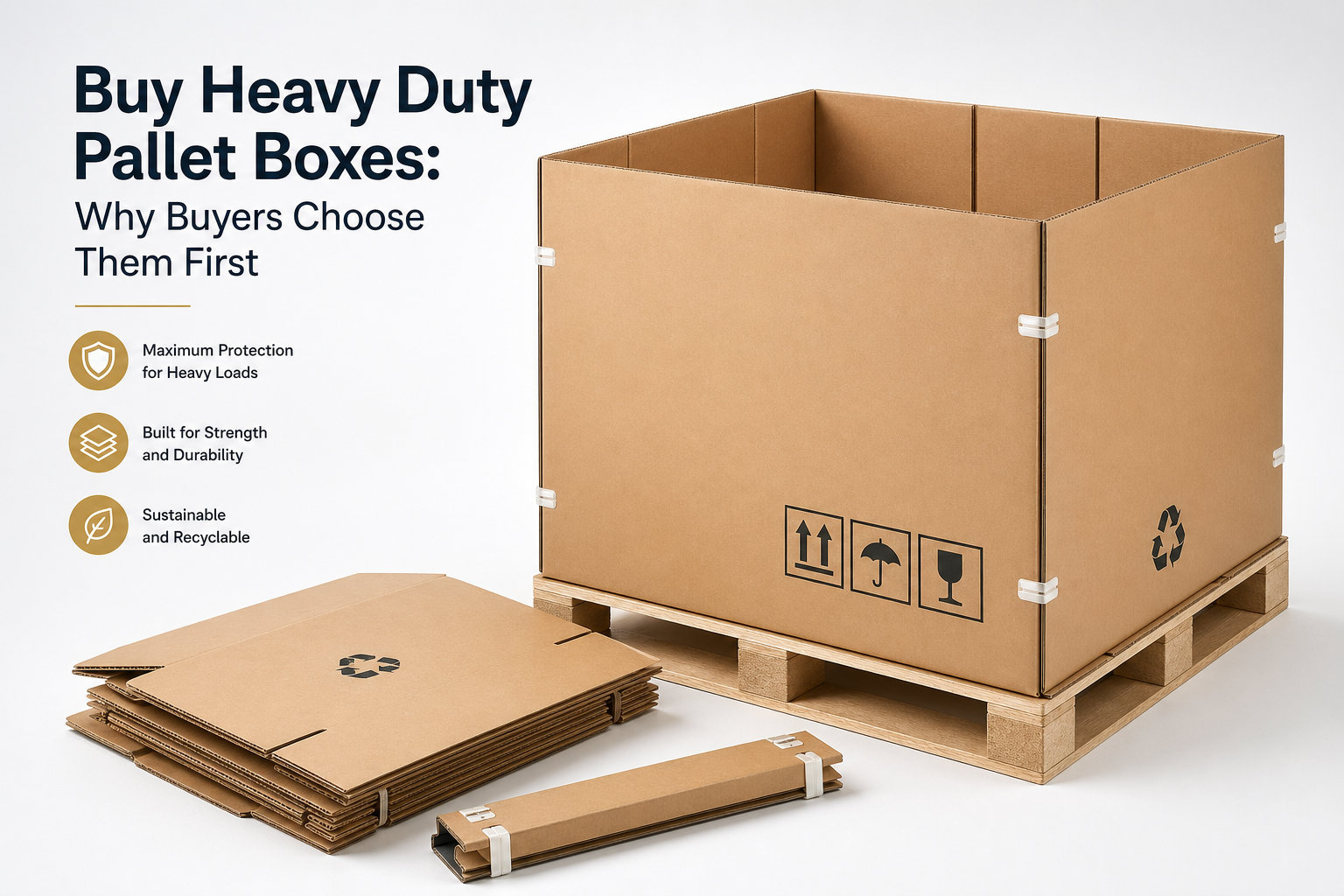 Buy Heavy Duty Pallet Boxes: Specs, Pricing & Lead Times
