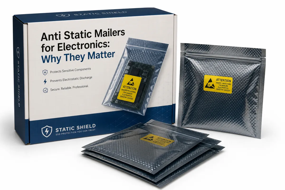 Anti Static Mailers for Electronics