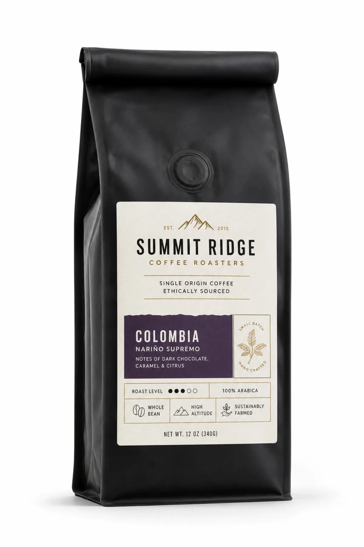 Coffee Bag Label Design Options Sell