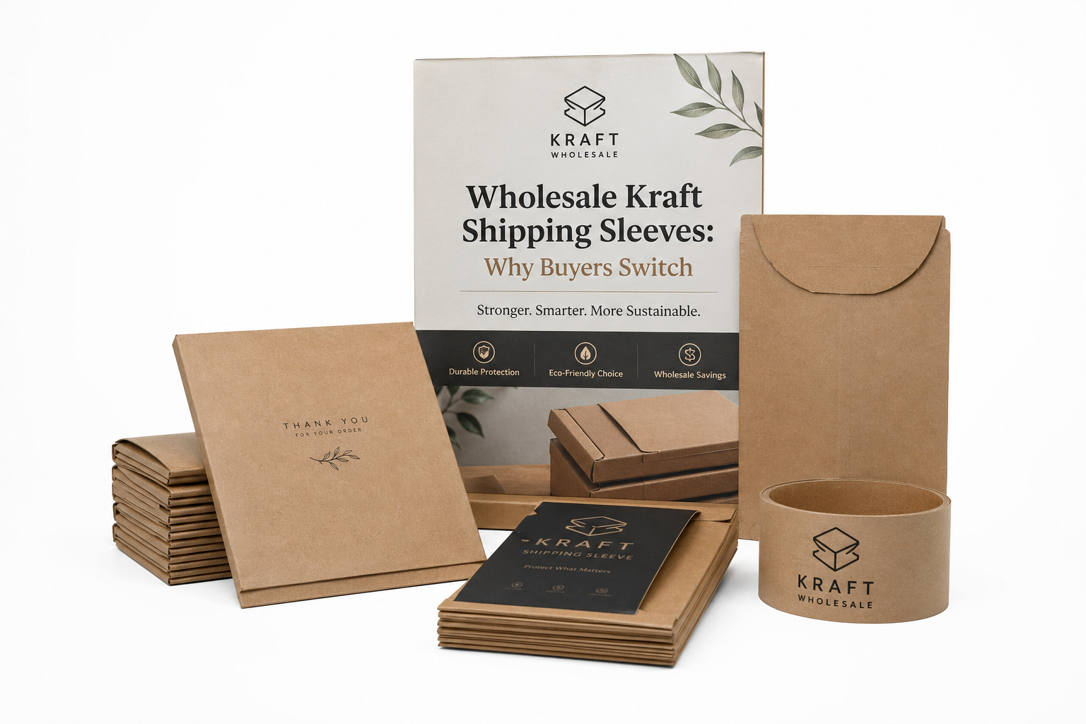 Wholesale Kraft Shipping Sleeves: Pricing, Specs & MOQ