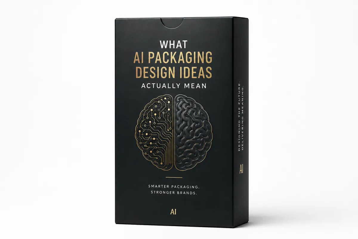 What AI Packaging Design Ideas Actually Mean - CustomLogoThing packaging example