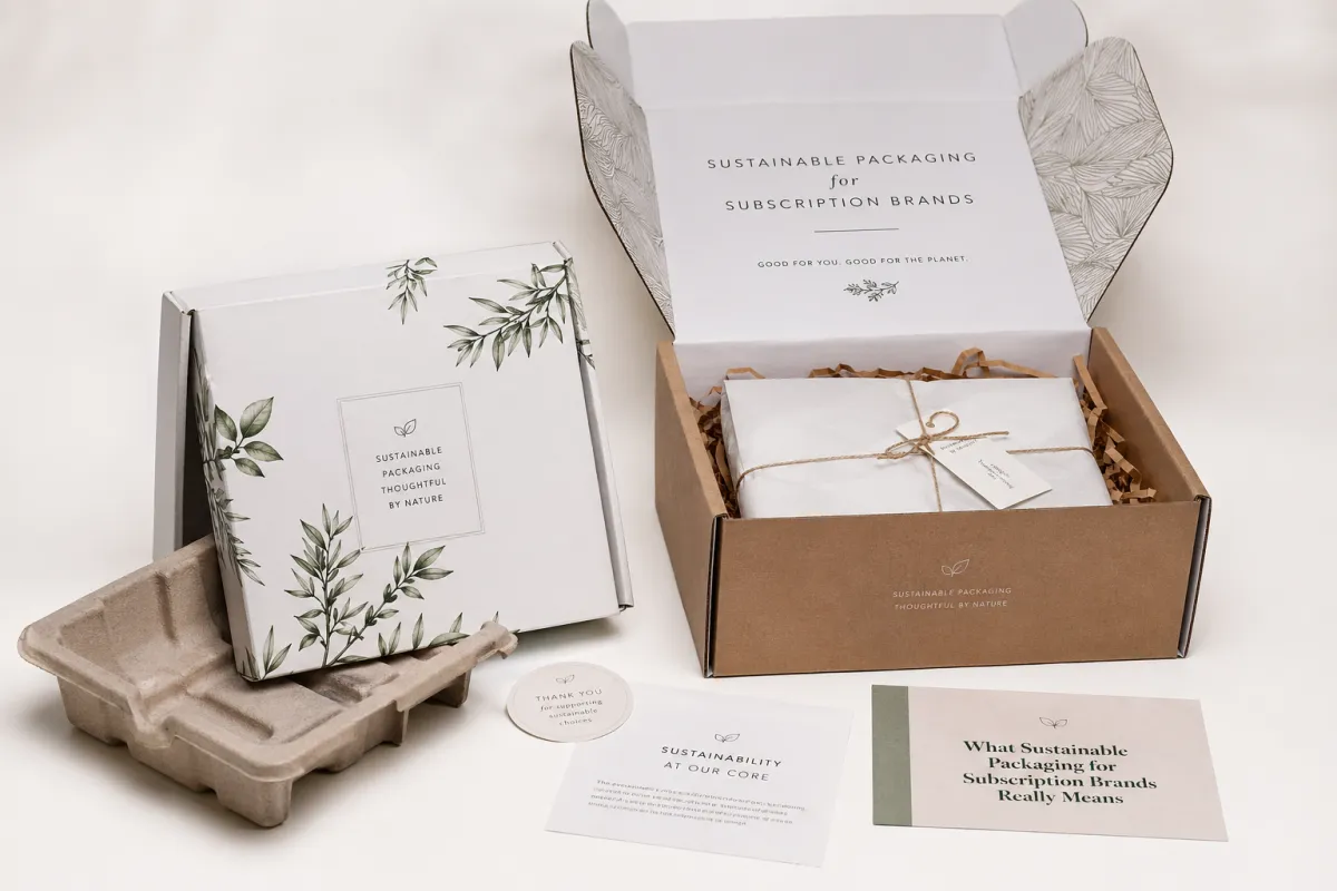 Sustainable Packaging for Subscription Brands