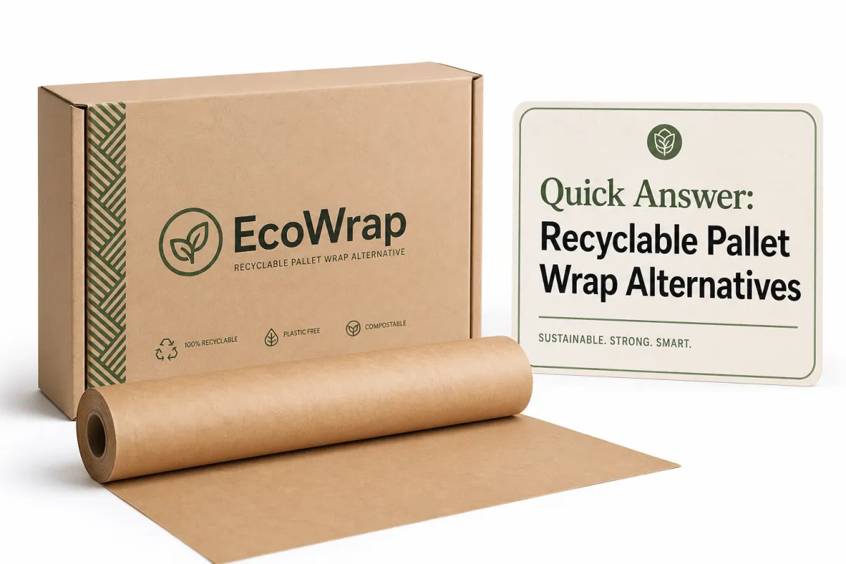 Recyclable Pallet Wrap Alternatives Options Reviewed