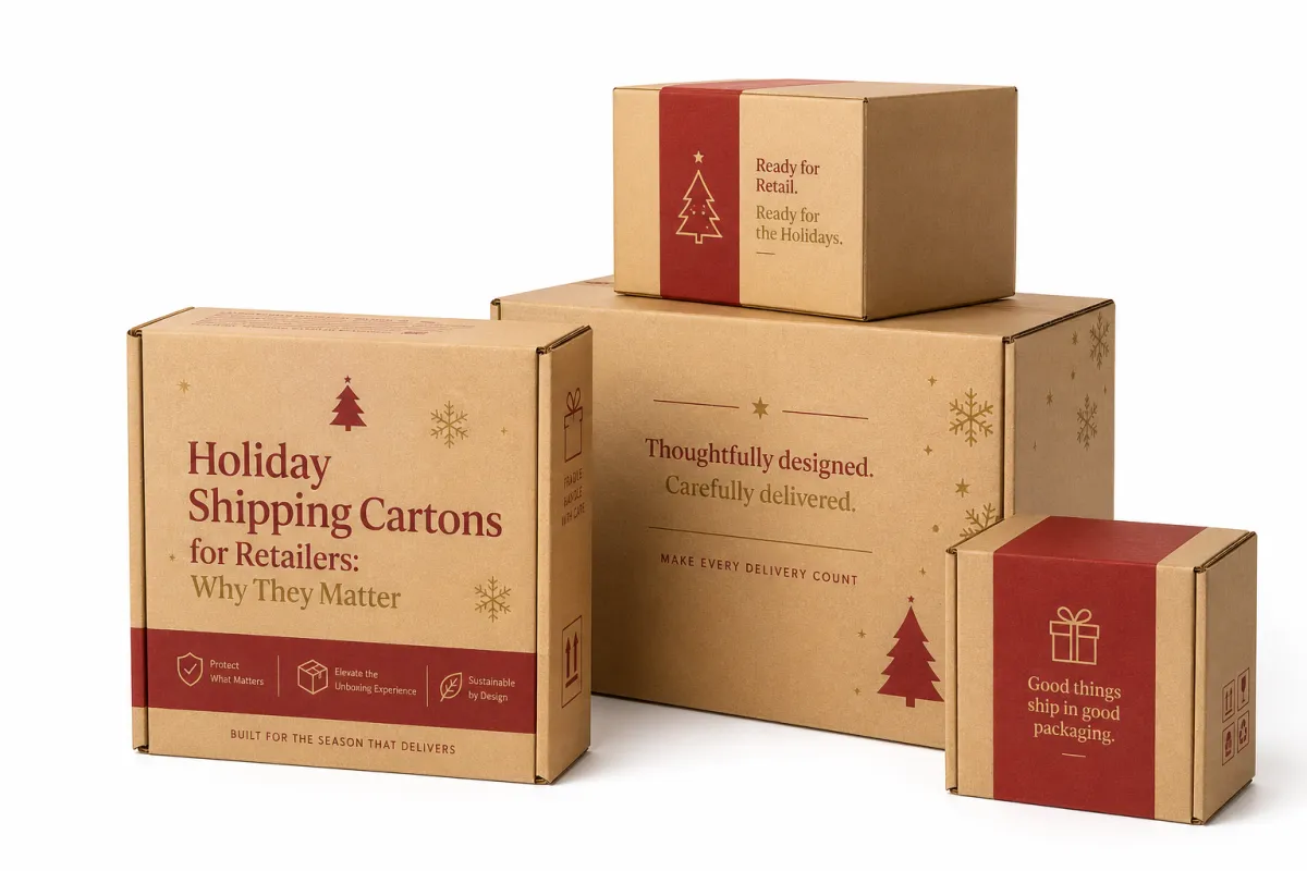 Holiday Shipping Cartons for Retailers