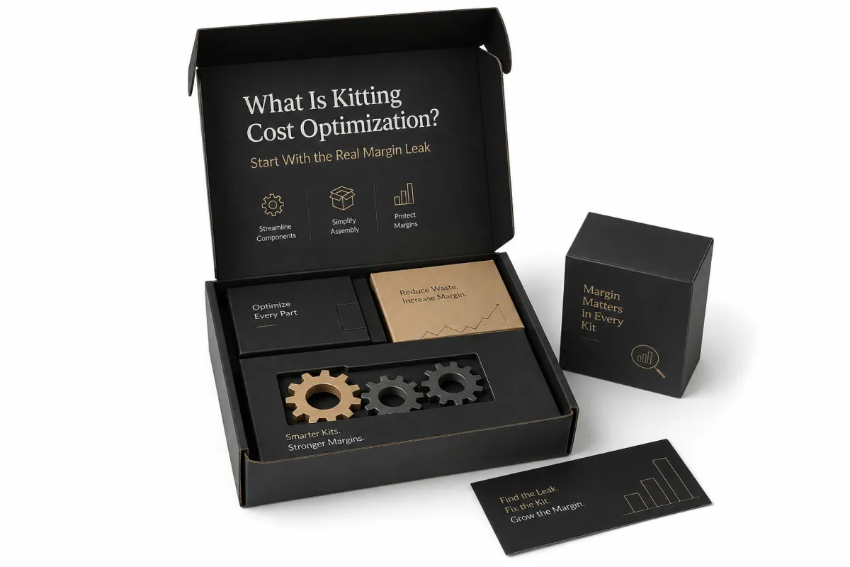 Kitting Cost Optimization: Material, Print, Proofing, and