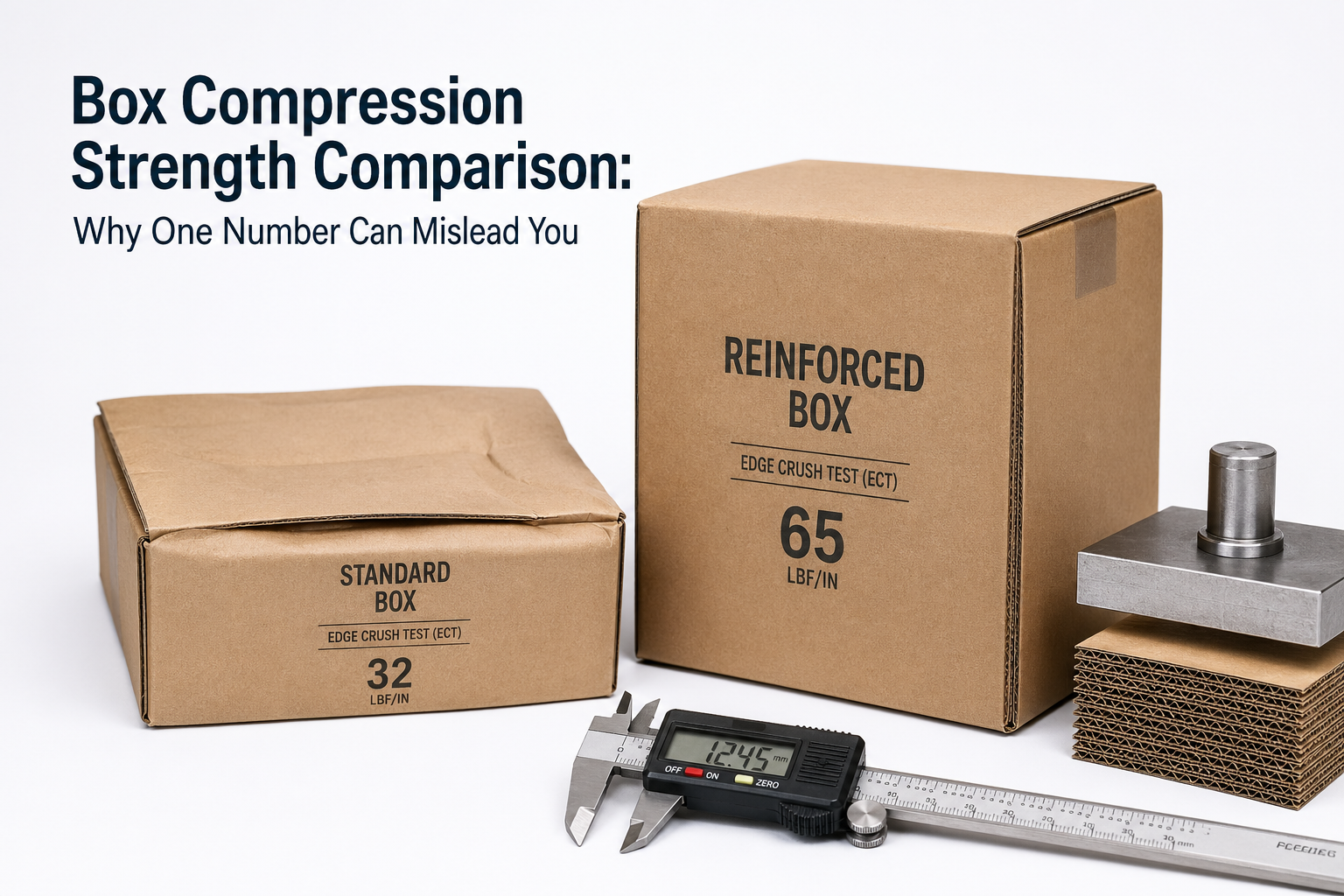 Box Compression Strength Comparison: Choose the Right Test