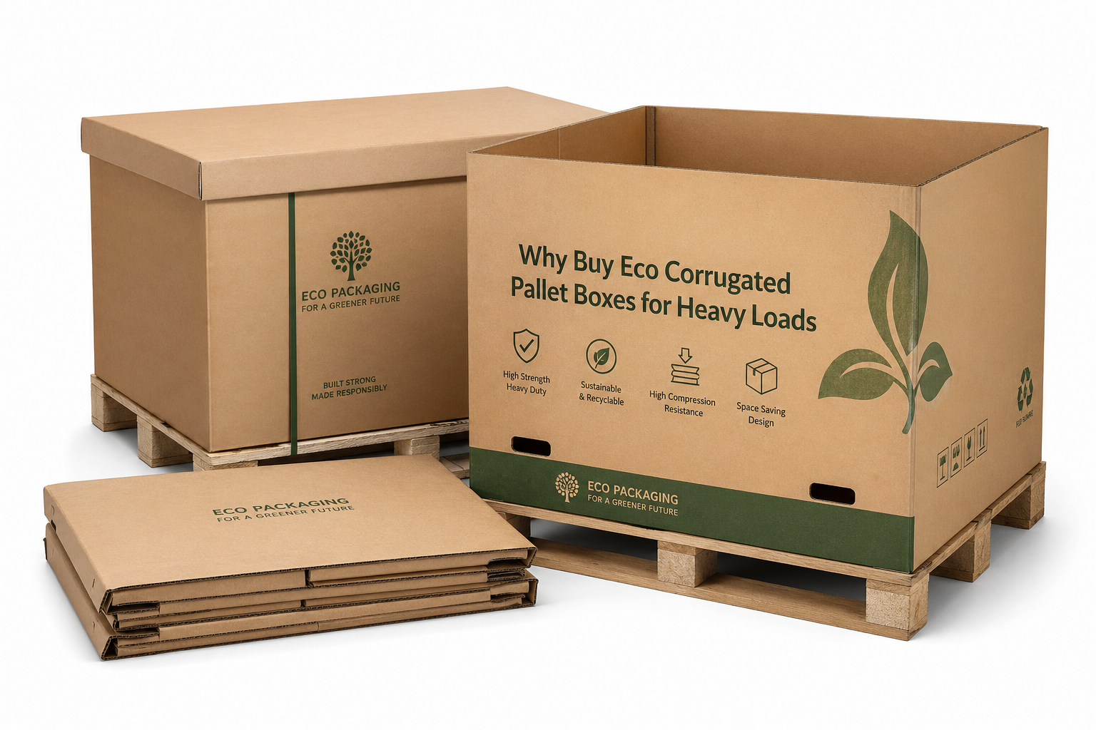 Buy Eco Corrugated Pallet Boxes for Smarter Shipping