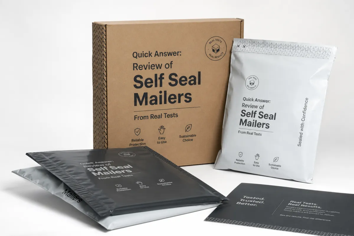 Of Self Seal Mailers and Tests Today
