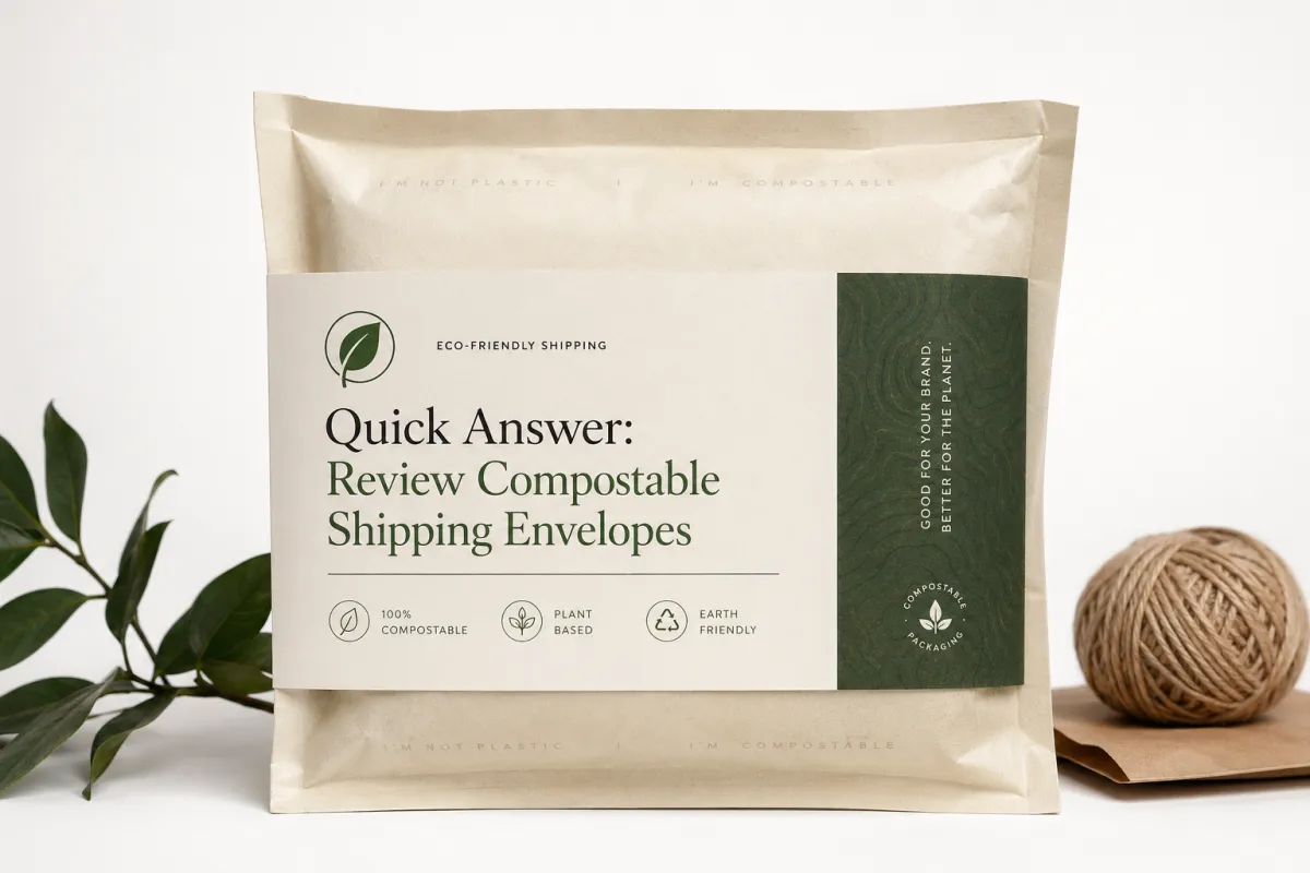 Review Compostable Shipping Envelopes