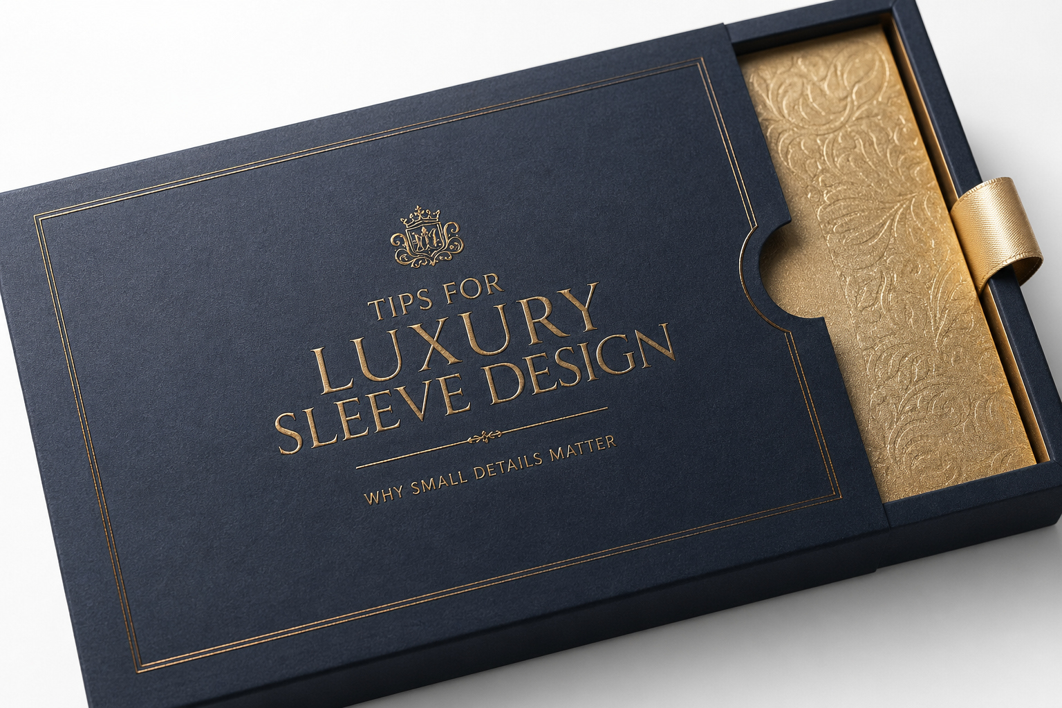 Tips for Luxury Sleeve Design That Feel Truly Premium