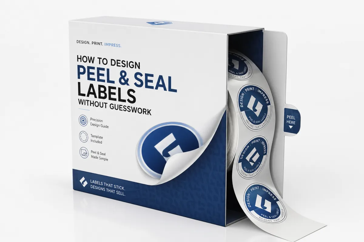 Design Peel and Seal Labels Work