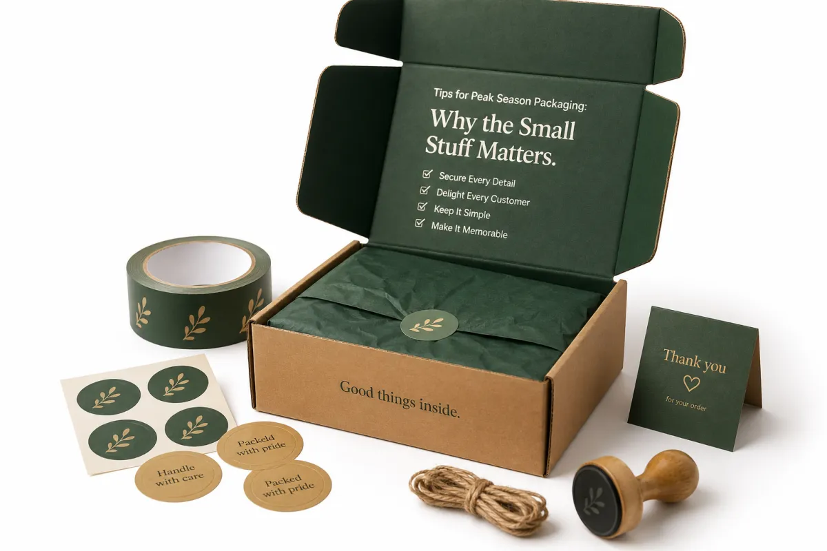Peak Season Packaging: Material, Print, Proofing, and
