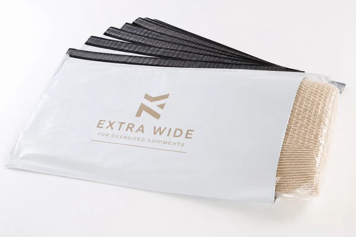 Why Order Extra Wide Poly Mailers for Oversized Shipments - CustomLogoThing packaging example