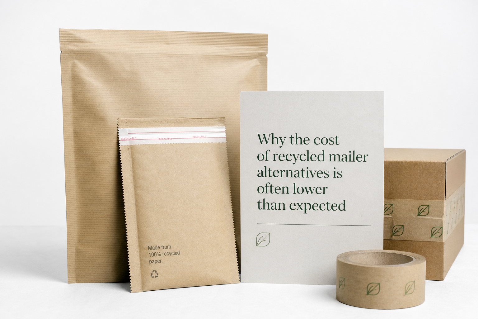 Cost of Recycled Mailer Alternatives: Pricing Breakdown