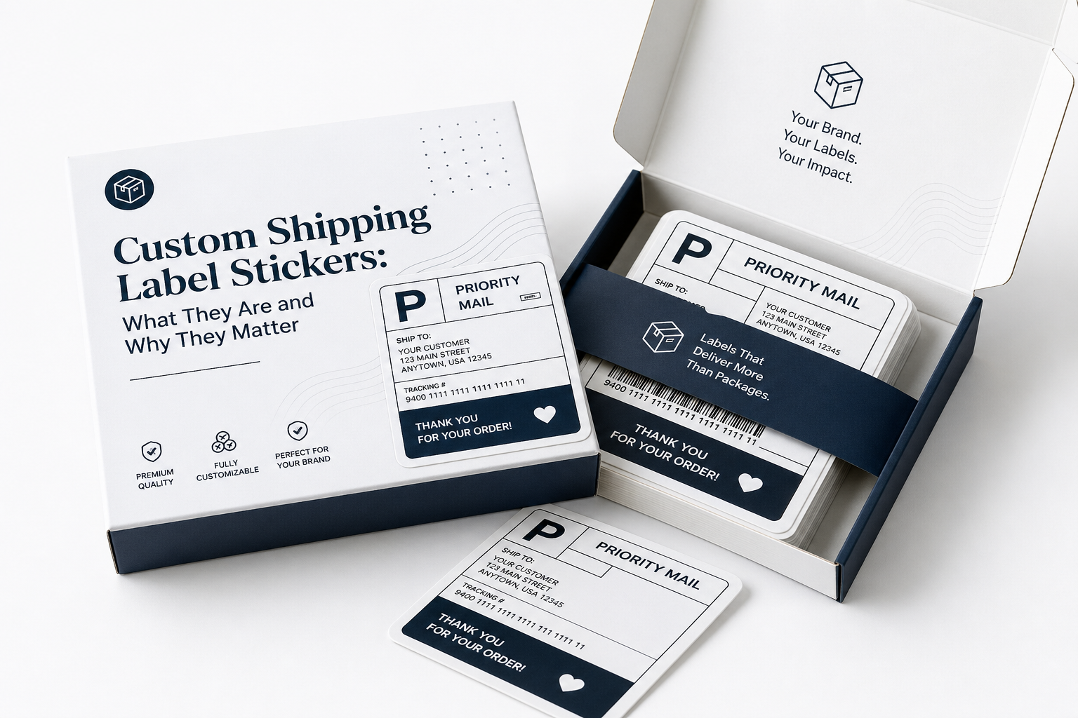 Custom Shipping Label Stickers: What to Know First