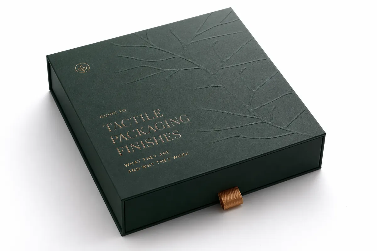 To Tactile Packaging Finishes for Stronger Branding