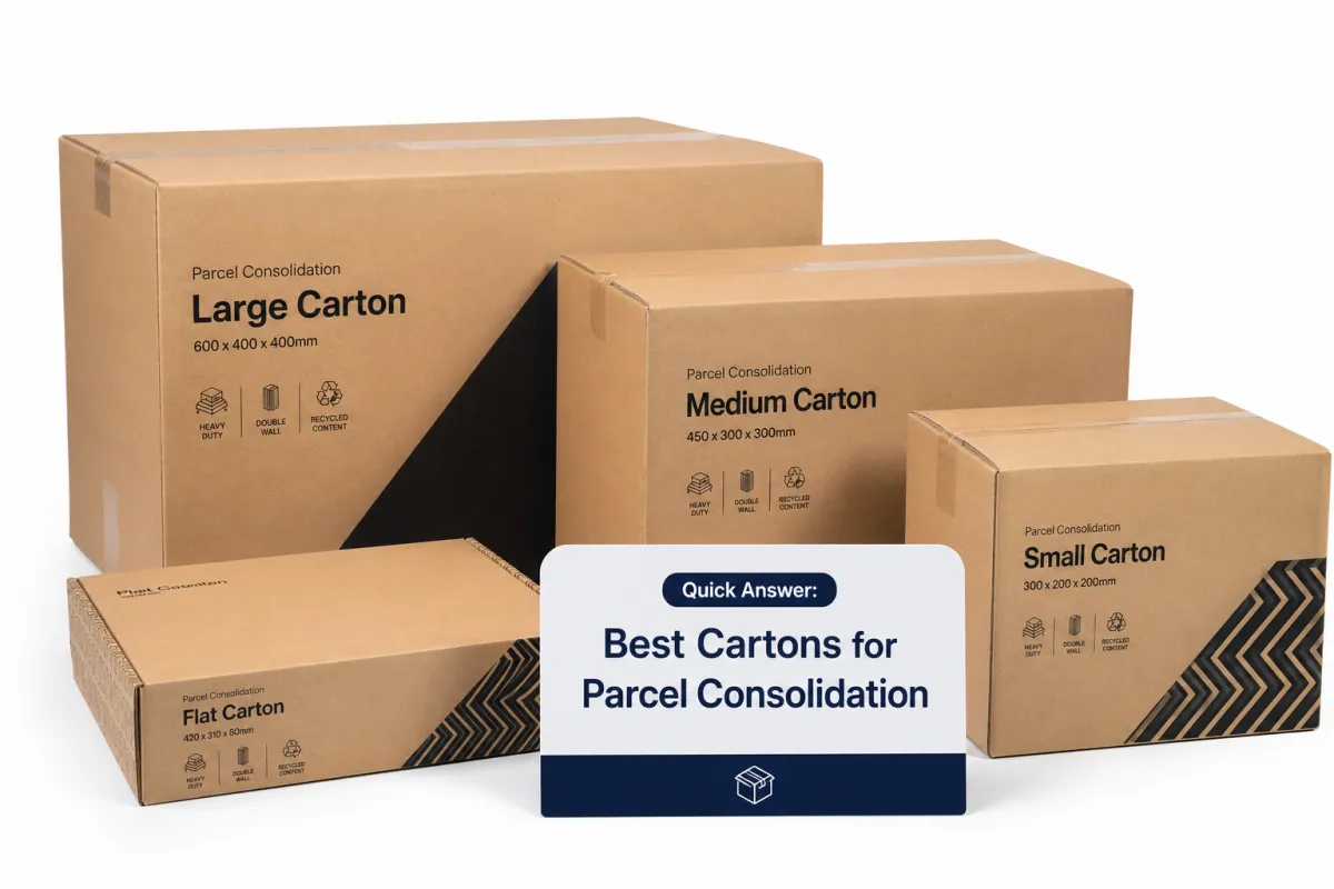 Cartons for Parcel Consolidation