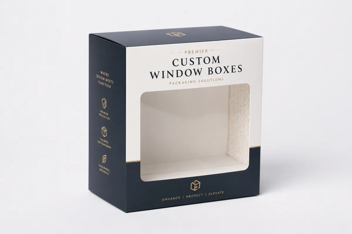 Custom packaging: What Custom Window Boxes Are and Why They Work - guide to custom window boxes