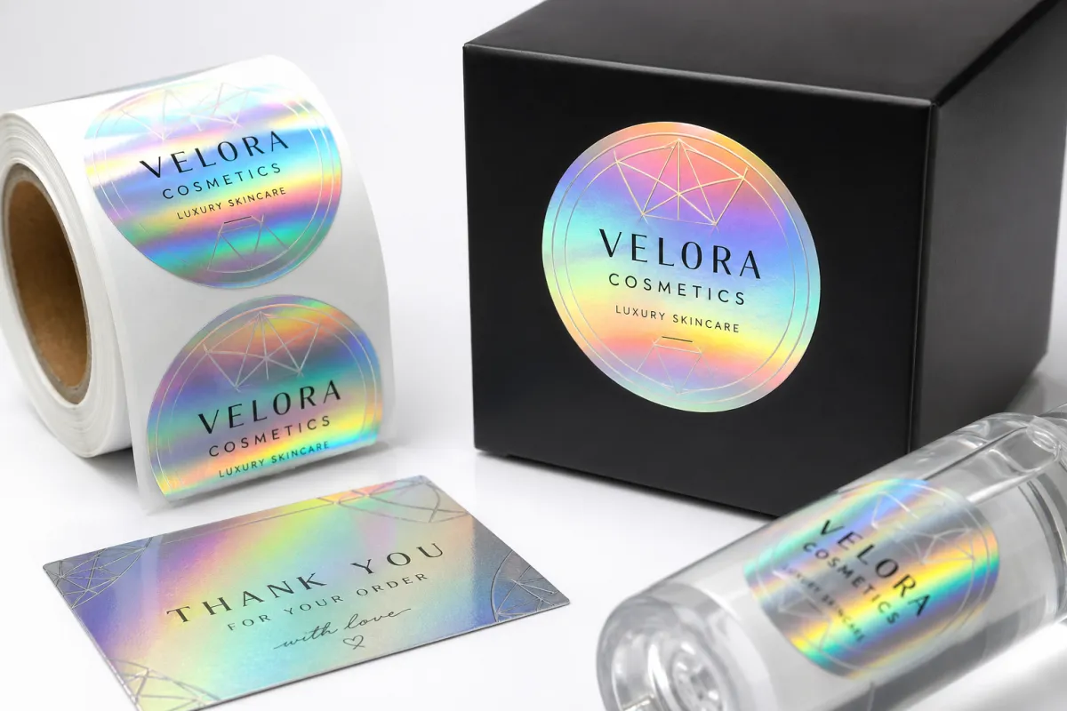 Custom Holographic Sticker Labels