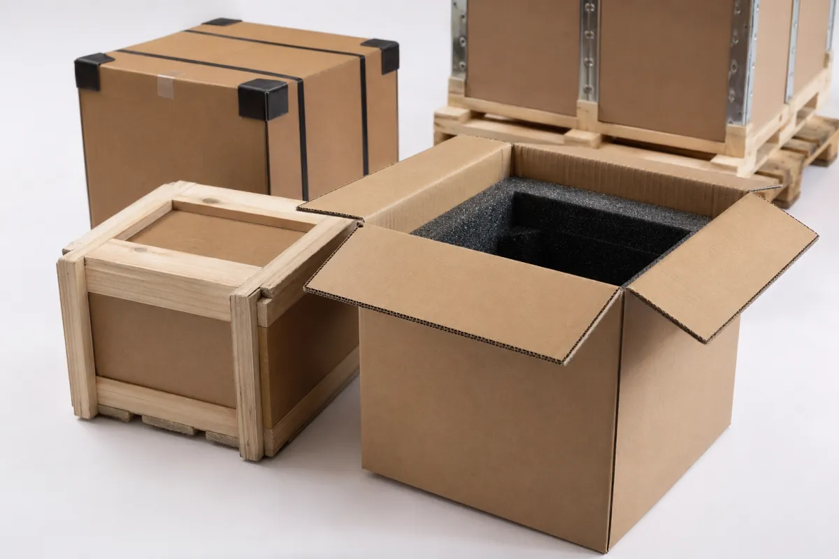 Price of Custom Freight Boxes: Board, Finish, Dieline, and