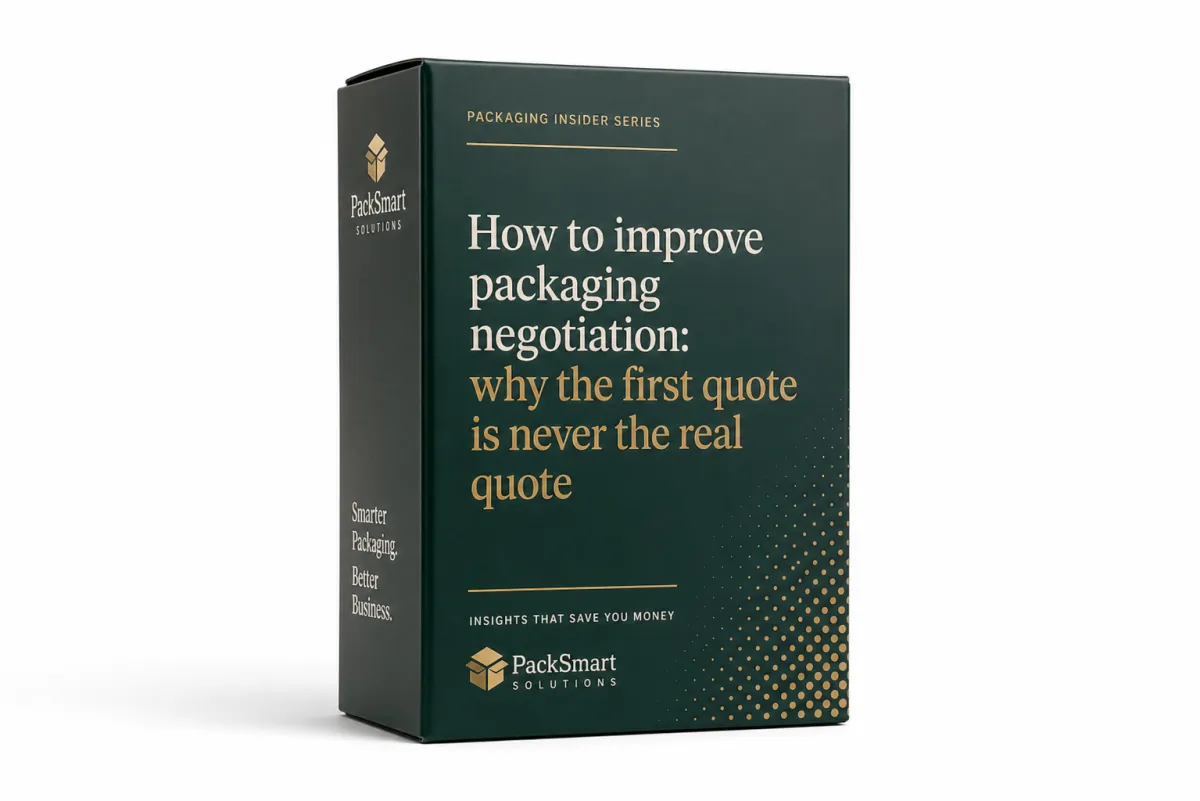 Improve Packaging Negotiation: Material, Print, Proofing