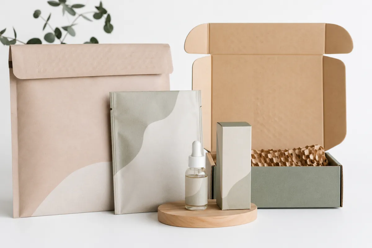 Eco Conscious Mailers for Skincare