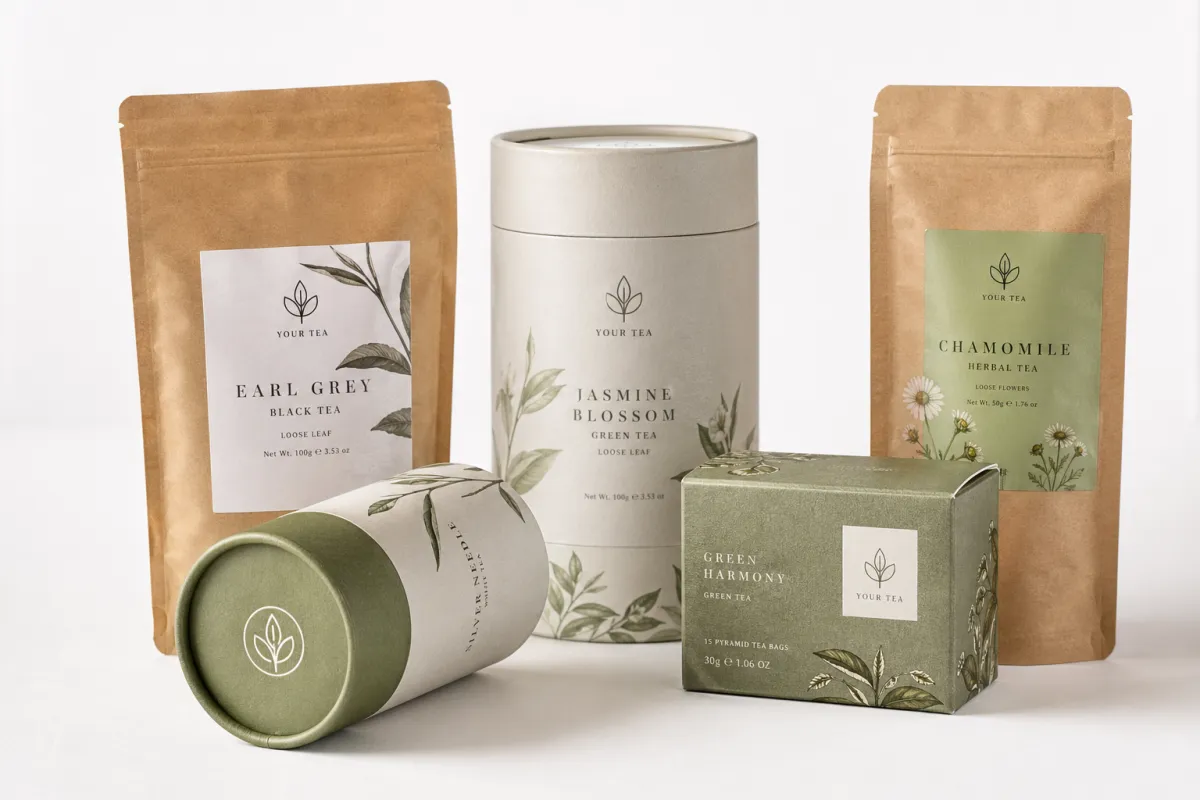 Eco Friendly Packaging for Tea Brands