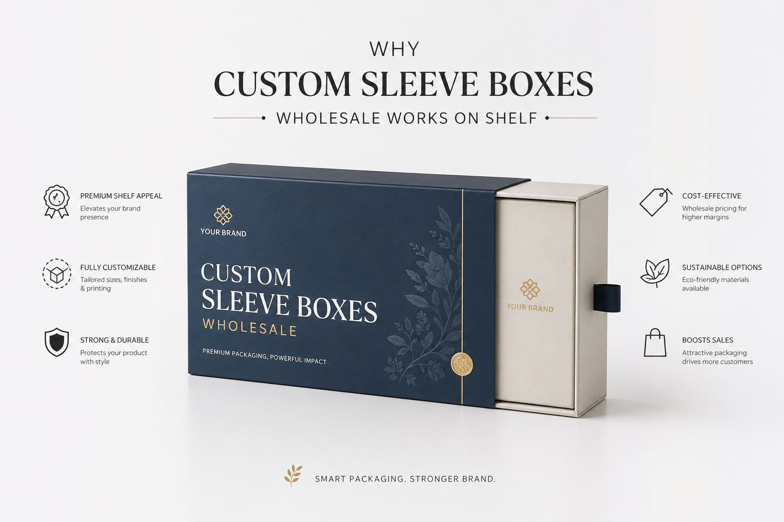 Custom Sleeve Boxes Wholesale: Pricing, Specs, and Buying
