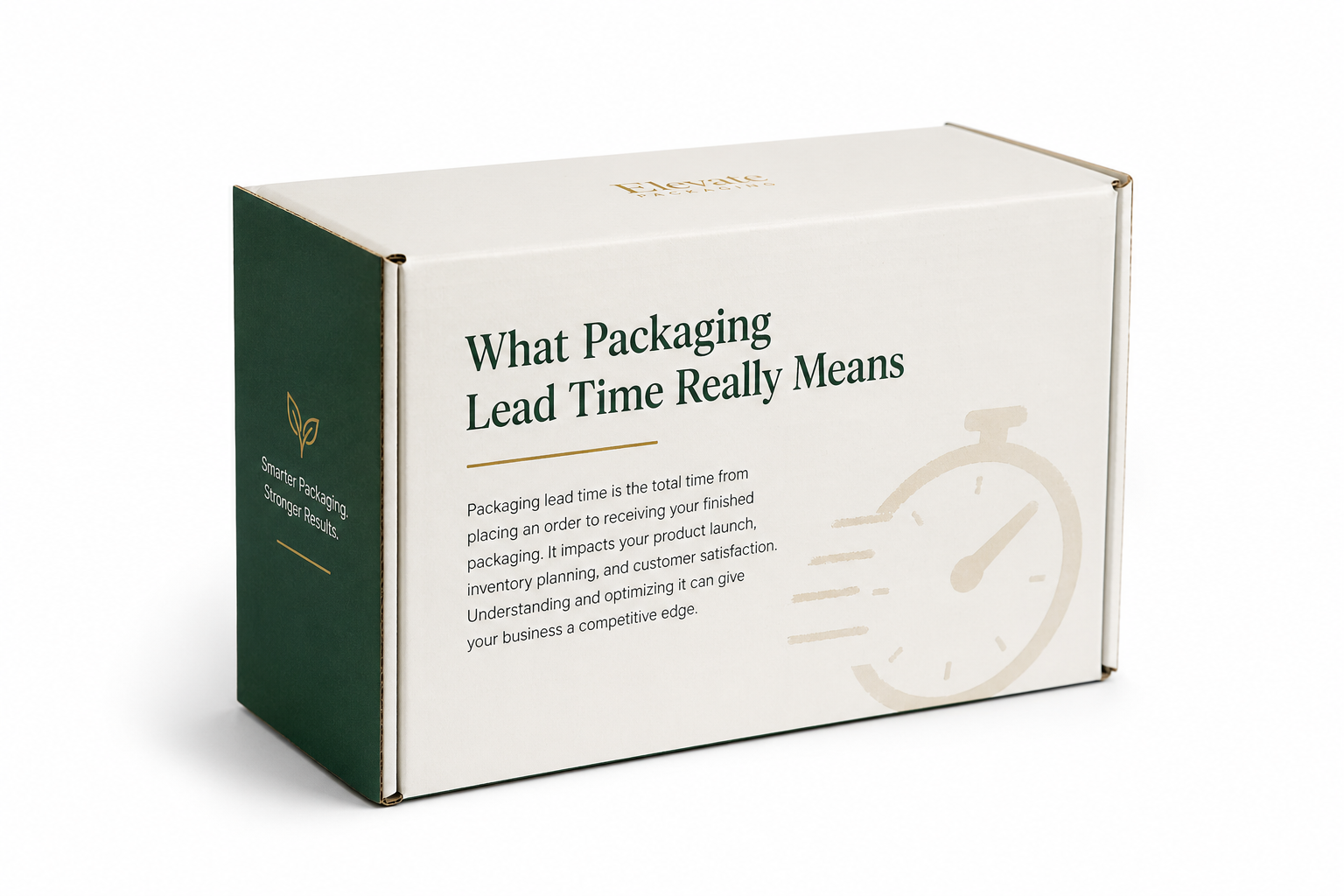 Tips for Packaging Lead Time Reductions That Work Fast