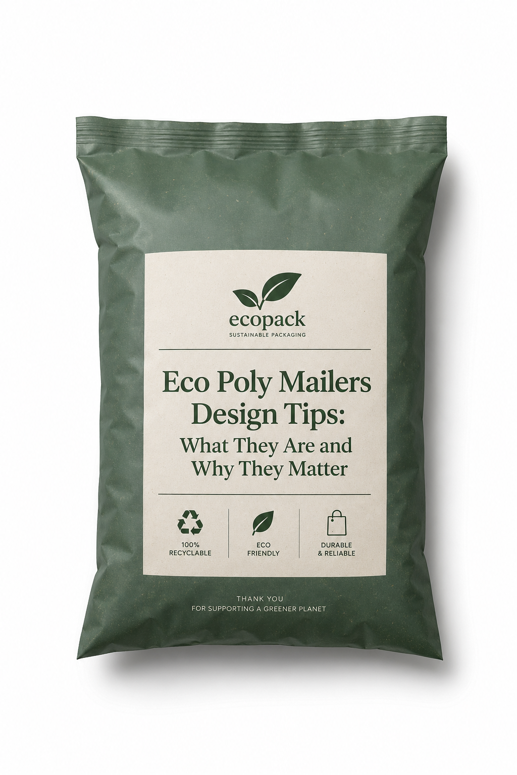 Eco Poly Mailers Design Tips for Smarter Packaging