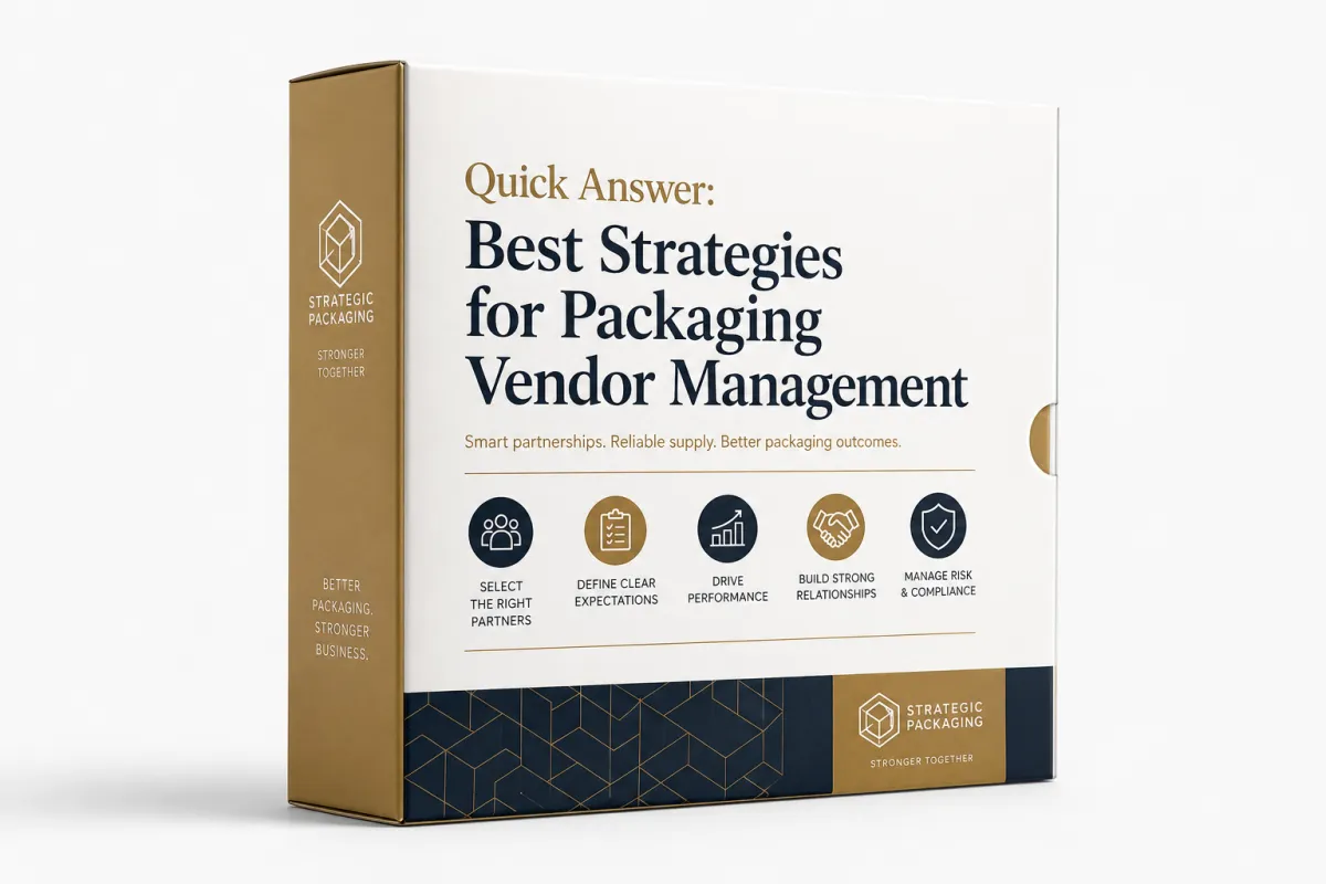 Strategies for Packaging Vendor Management Buyer Review