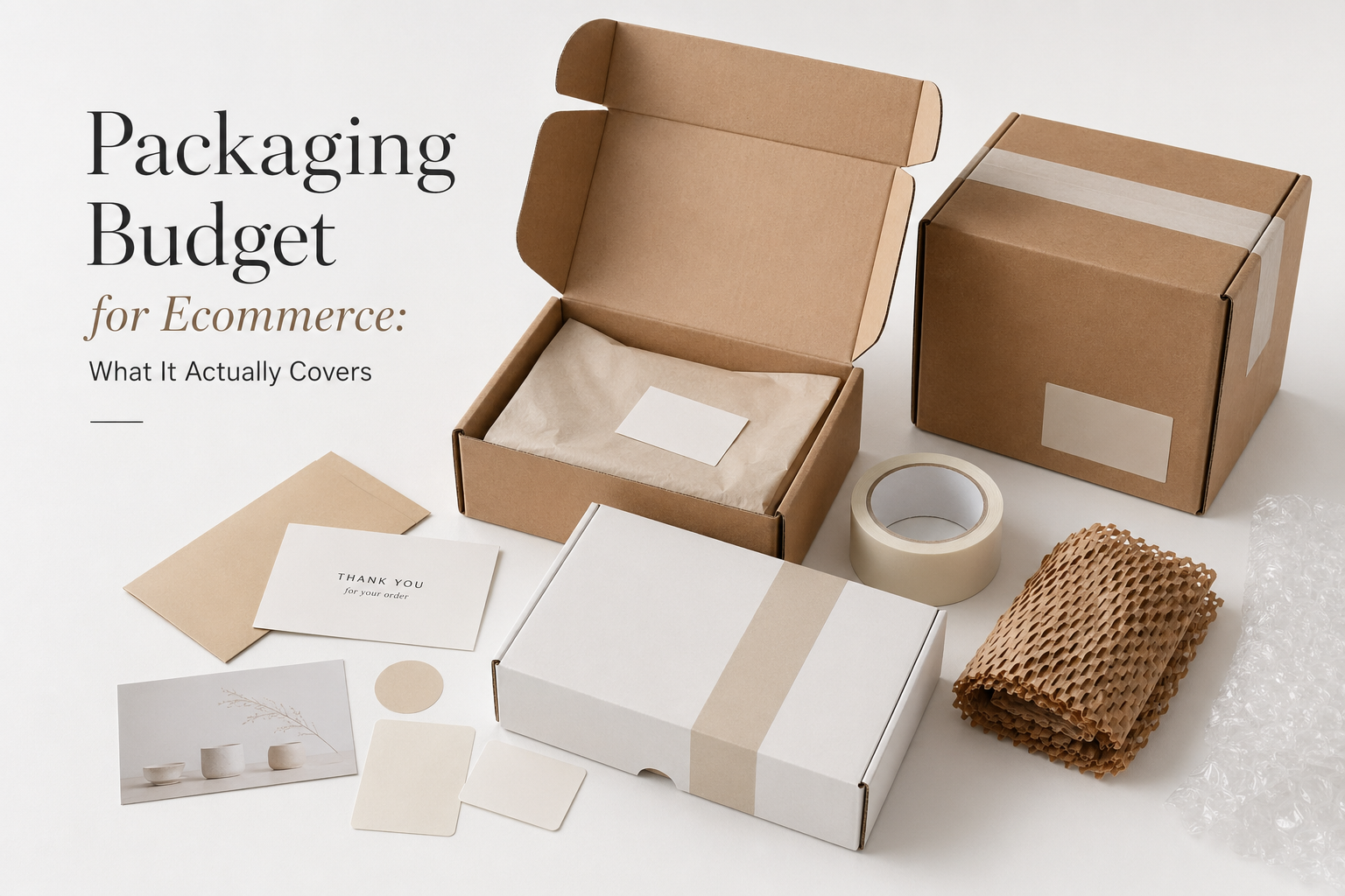 Packaging Budget for Ecommerce: How to Spend Smarter