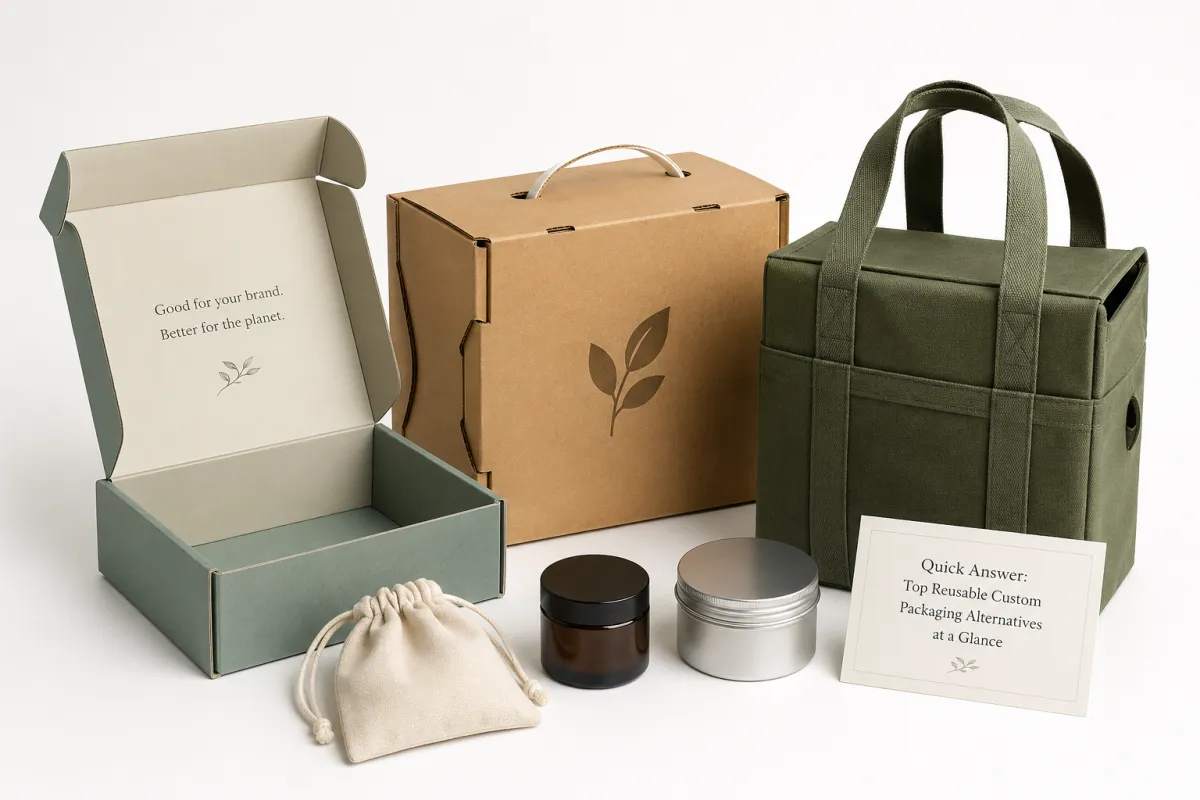 Reusable Custom Packaging Alternatives Work