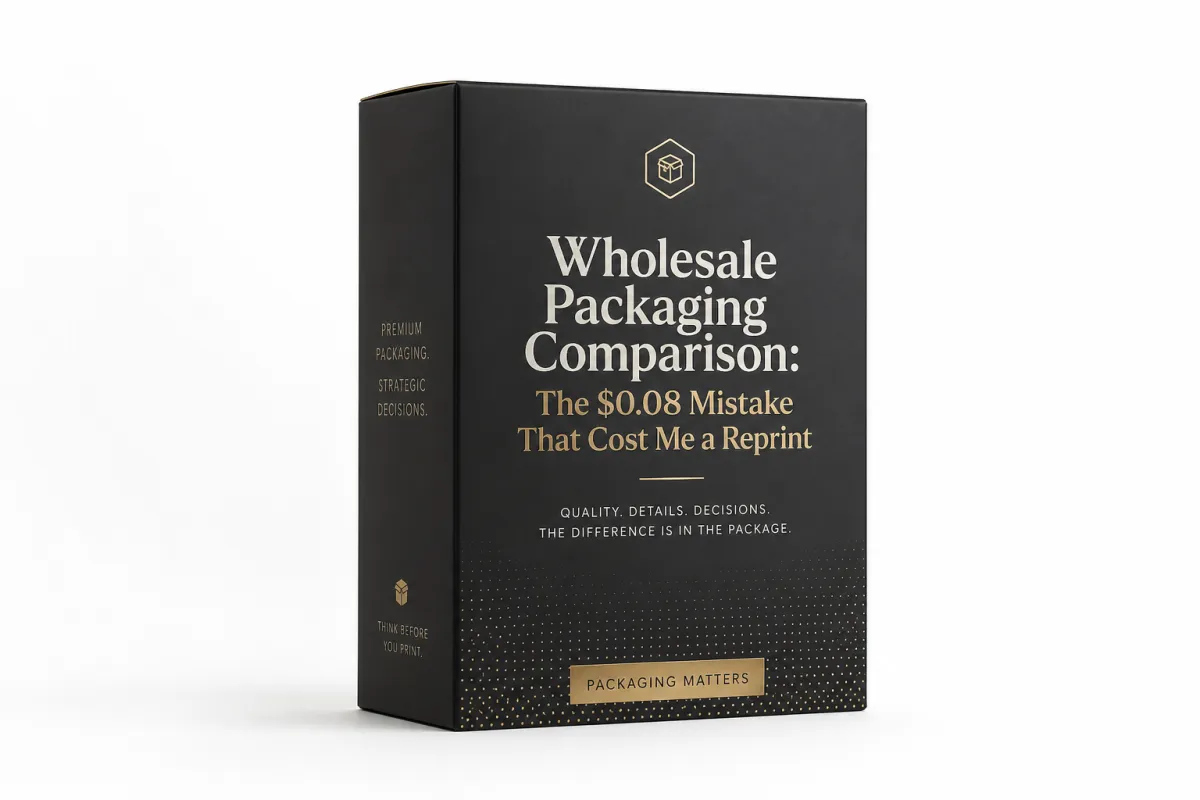 Wholesale Packaging Comparison: Costs, Specs, and MOQ
